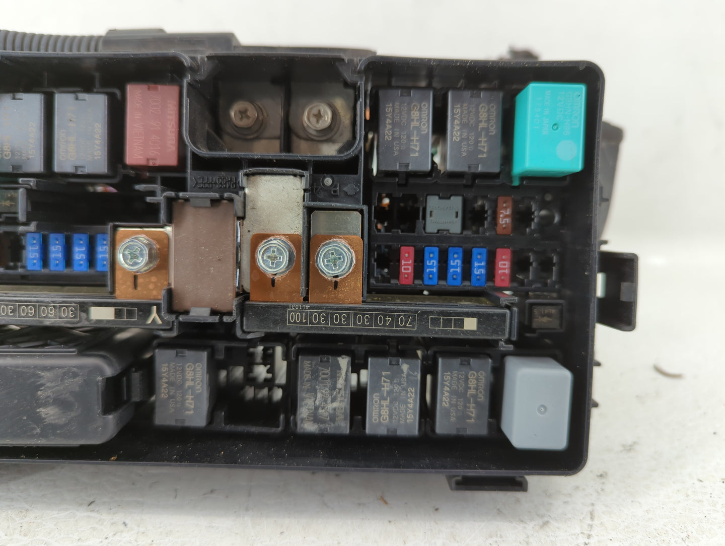 2012-2015 Honda Civic Fusebox Fuse Box Panel Relay Module P/N:TR0 A012 A0 Fits Fits 2012 2013 2014 2015 OEM Used Auto Parts 