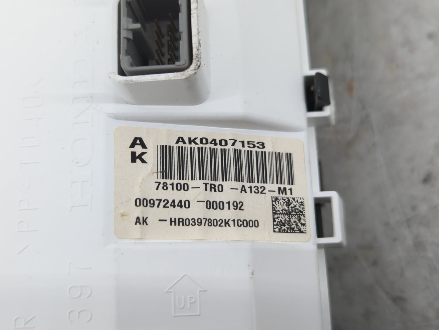 2012-2015 Honda Civic Instrument Cluster Speedometer Gauges P/N:78100-TR0-A132-M1 Fits Fits 2012 2013 2014 2015 OEM Used Aut