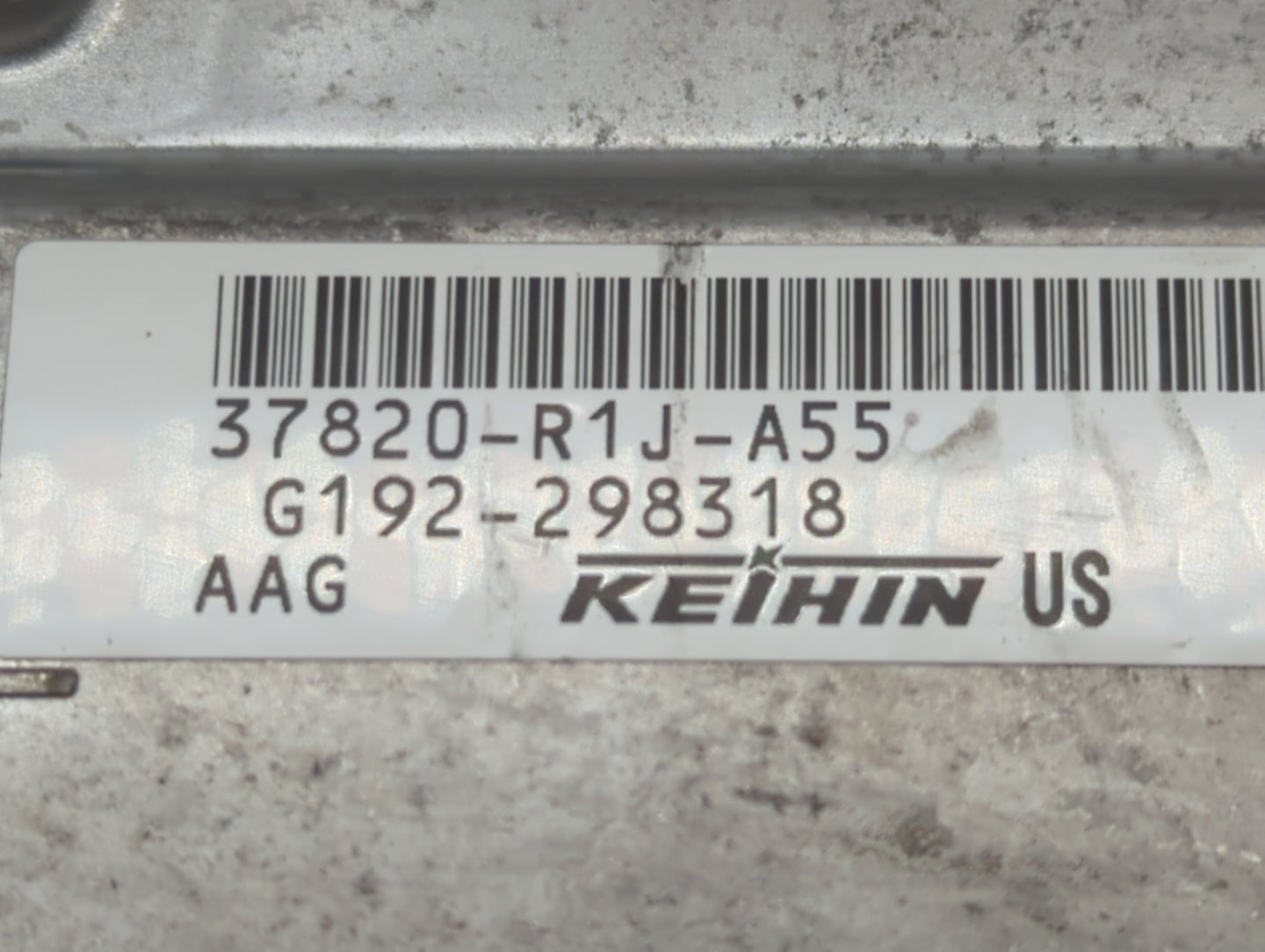 2014-2015 Honda Civic PCM Engine Control Computer ECU ECM PCU OEM P/N:37820-R1J-A55 37820-R1J-A54, G196-104750 Fits Fits 201