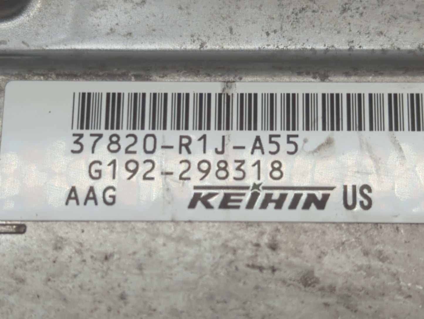 2014-2015 Honda Civic PCM Engine Control Computer ECU ECM PCU OEM P/N:37820-R1J-A55 37820-R1J-A54, G196-104750 Fits Fits 201