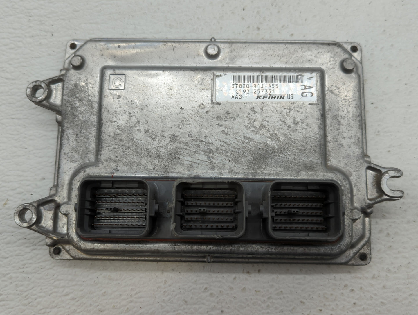 2014-2015 Honda Civic PCM Engine Control Computer ECU ECM PCU OEM P/N:37820-R1J-A55 37820-R1J-A54, G196-104750 Fits Fits 201