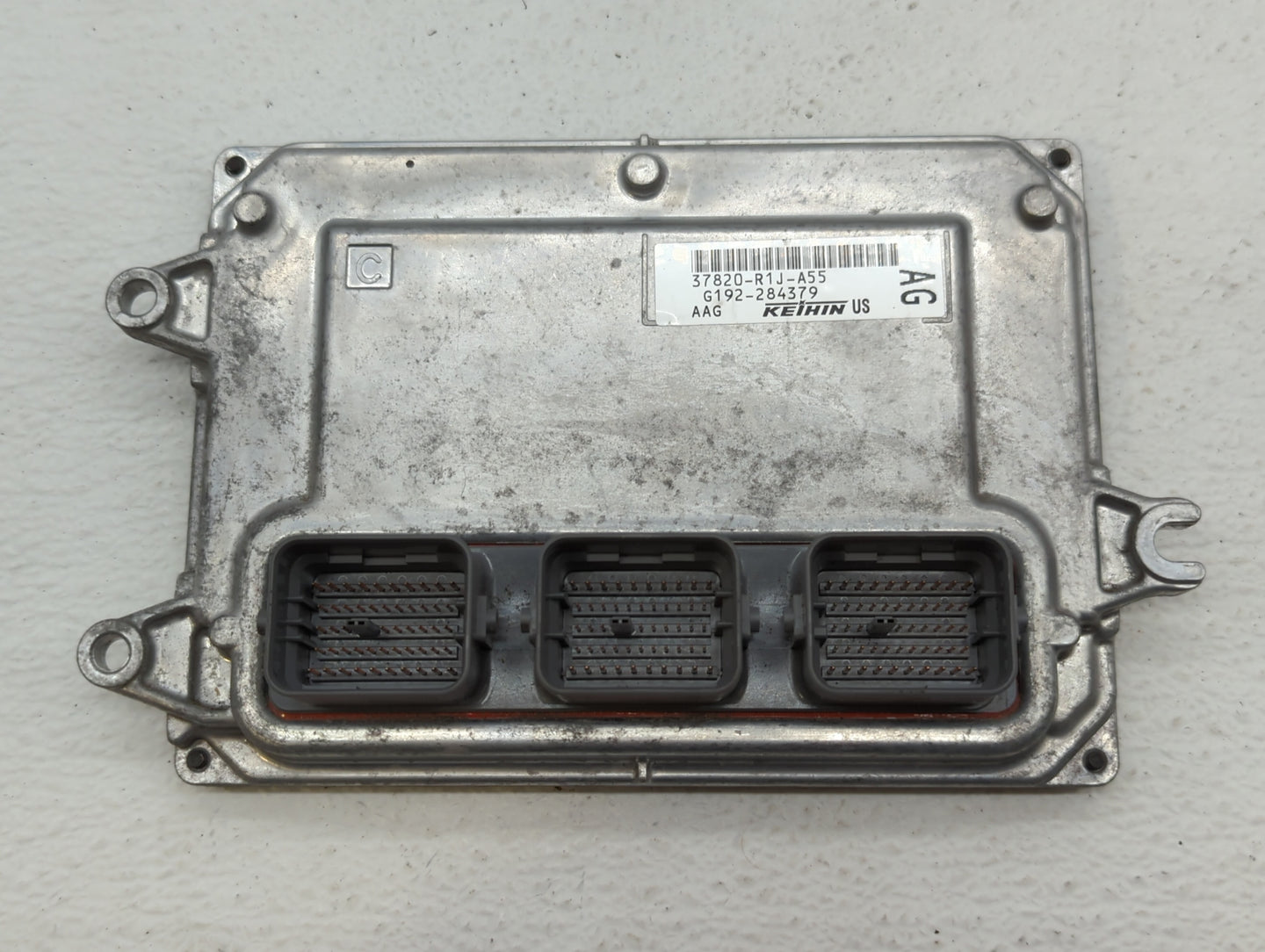 2014-2015 Honda Civic PCM Engine Control Computer ECU ECM PCU OEM P/N:37820-R1J-A55 Fits Fits 2014 2015 OEM Used Auto Parts 
