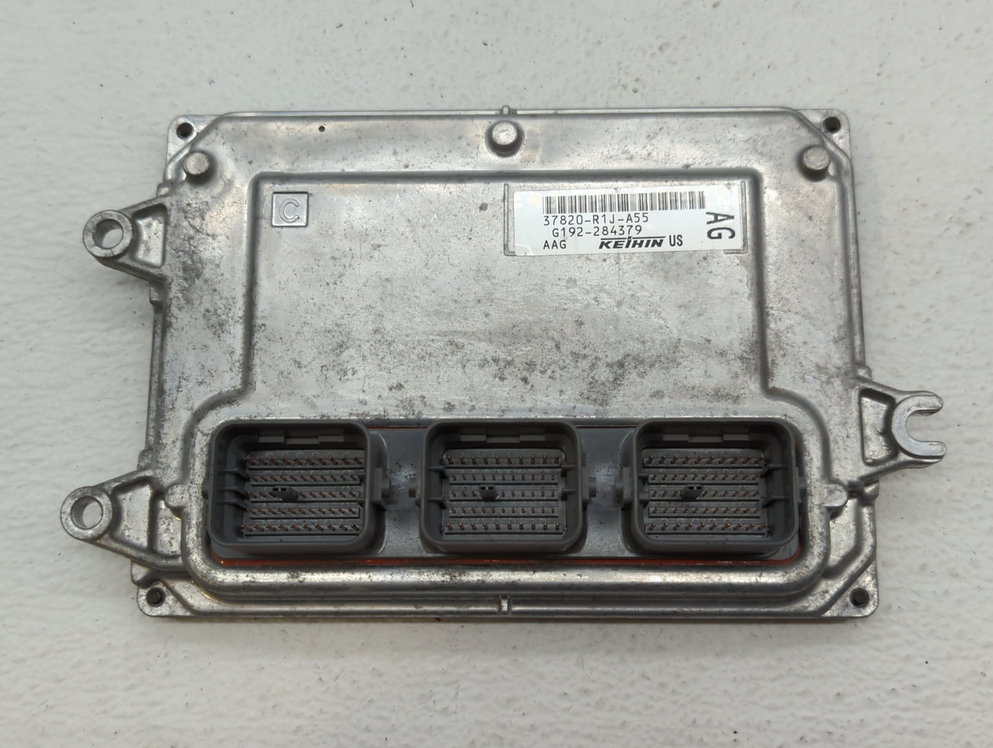 2014-2015 Honda Civic PCM Engine Control Computer ECU ECM PCU OEM P/N:37820-R1J-A55 Fits Fits 2014 2015 OEM Used Auto Parts 