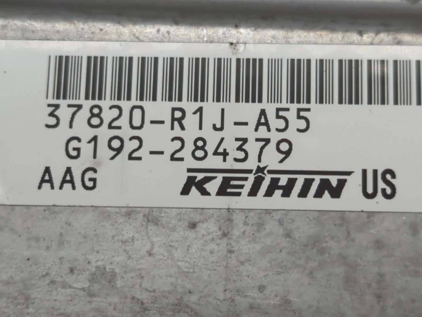 2014-2015 Honda Civic PCM Engine Control Computer ECU ECM PCU OEM P/N:37820-R1J-A55 Fits Fits 2014 2015 OEM Used Auto Parts 