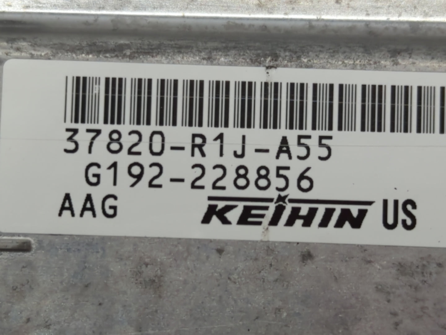 2014-2015 Honda Civic PCM Engine Control Computer ECU ECM PCU OEM P/N:37820-R1J-A55 37820-R1J-A54, G196-104750 Fits Fits 201