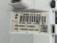 2012-2015 Honda Civic Instrument Cluster Speedometer Gauges P/N:78100-TR0-A132-M1 Fits Fits 2012 2013 2014 2015 OEM Used Aut