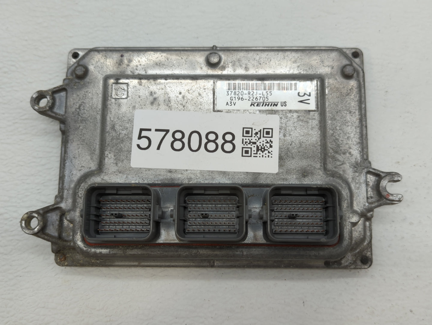 2014-2015 Honda Civic PCM Engine Control Computer ECU ECM PCU OEM P/N:37820-R2J-L55 Fits Fits 2014 2015 OEM Used Auto Parts 