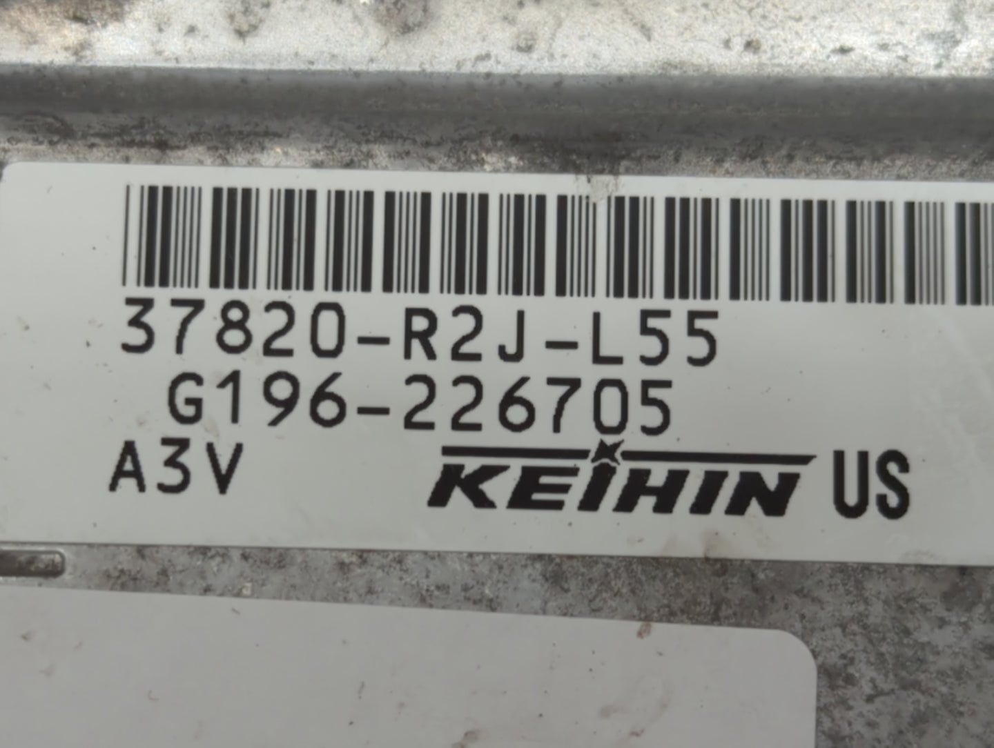 2014-2015 Honda Civic PCM Engine Control Computer ECU ECM PCU OEM P/N:37820-R2J-L55 Fits Fits 2014 2015 OEM Used Auto Parts 