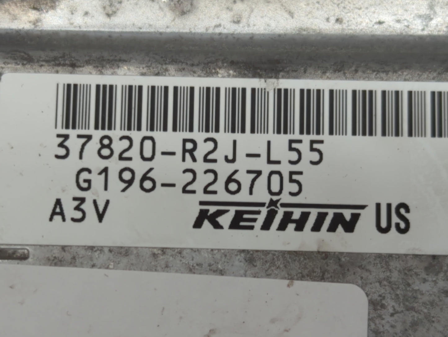 2014-2015 Honda Civic PCM Engine Control Computer ECU ECM PCU OEM P/N:37820-R2J-L55 Fits Fits 2014 2015 OEM Used Auto Parts 