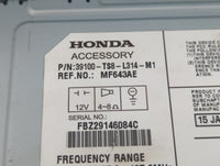2013-2015 Honda Civic Radio AM FM Cd Player Receiver Replacement P/N:39100-TS8-L314-M1 Fits Fits 2013 2014 2015 OEM Used Aut