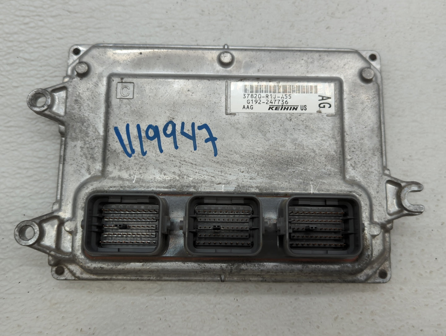 2014-2015 Honda Civic PCM Engine Control Computer ECU ECM PCU OEM P/N:G192-212328 37820-R1J-A55 Fits Fits 2014 2015 OEM Used