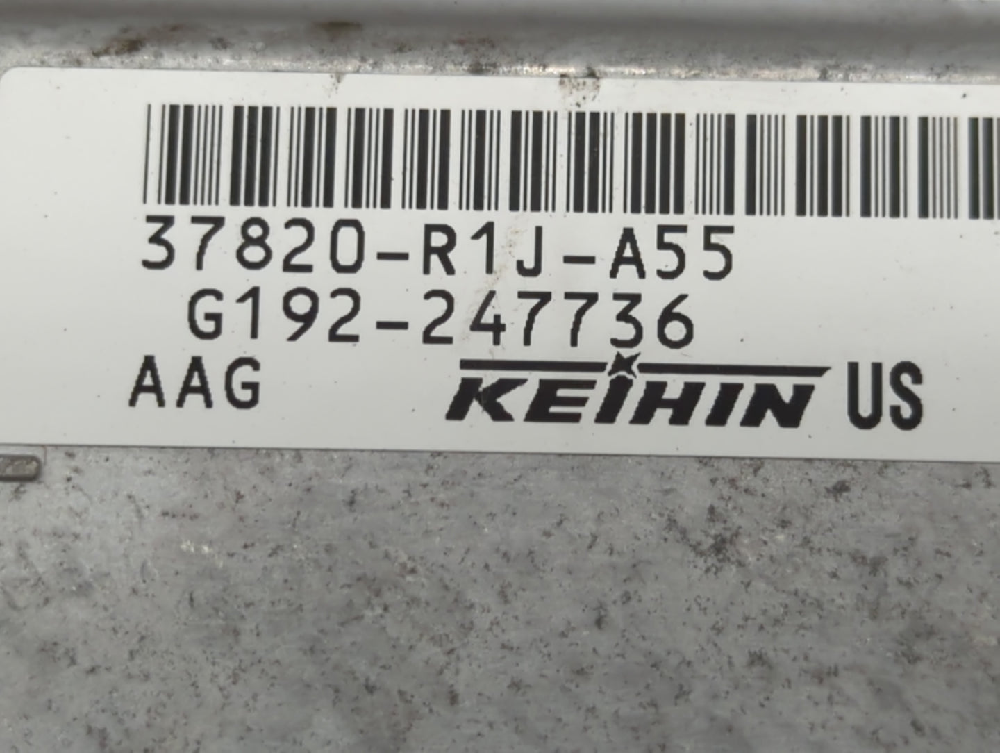 2014-2015 Honda Civic PCM Engine Control Computer ECU ECM PCU OEM P/N:G192-212328 37820-R1J-A55 Fits Fits 2014 2015 OEM Used