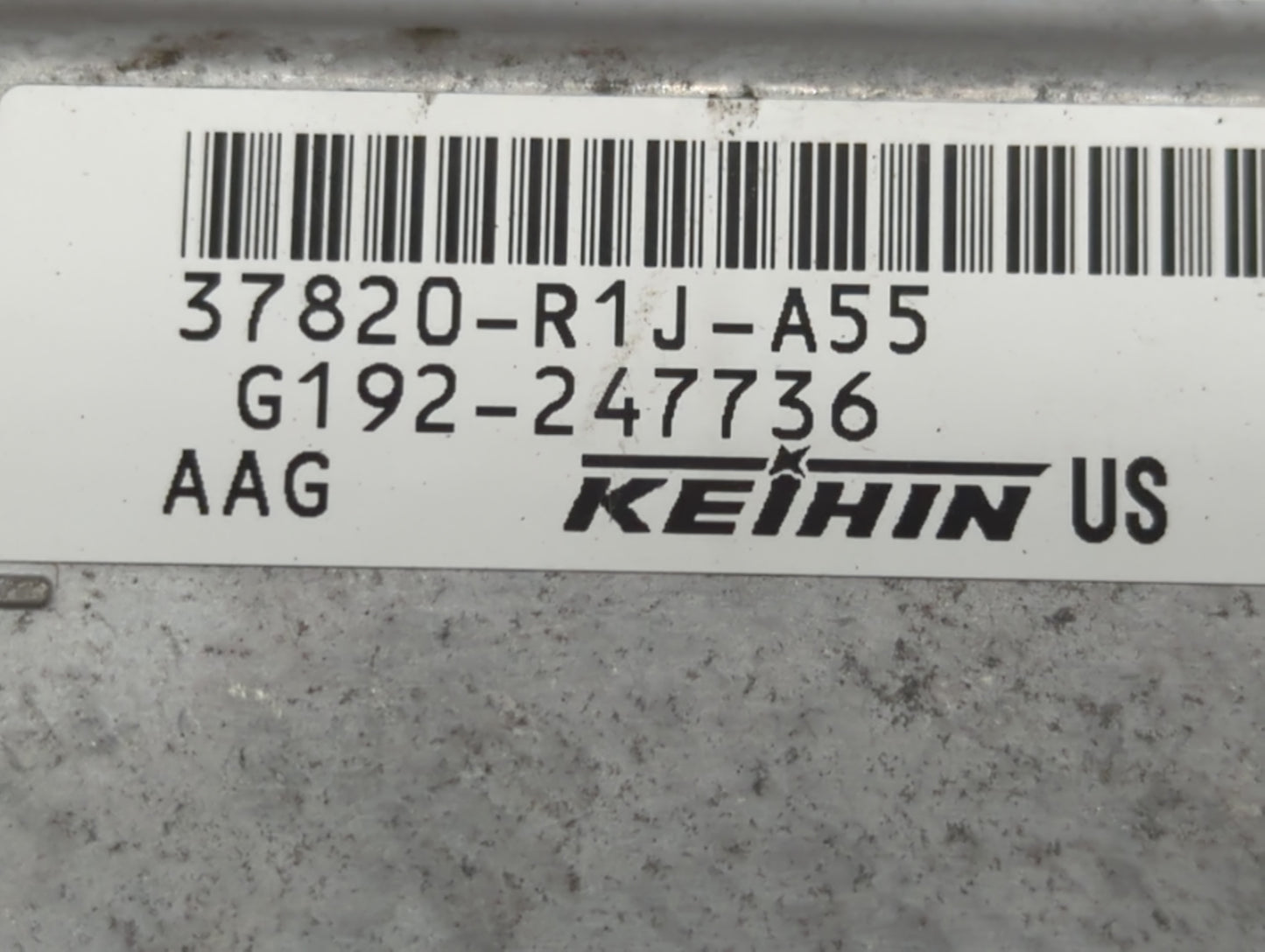 2014-2015 Honda Civic PCM Engine Control Computer ECU ECM PCU OEM P/N:G192-212328 37820-R1J-A55 Fits Fits 2014 2015 OEM Used