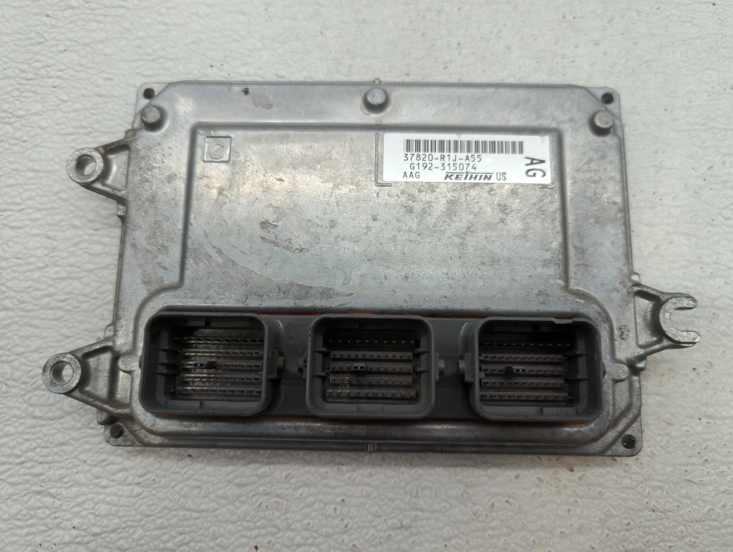 2014-2015 Honda Civic PCM Engine Control Computer ECU ECM PCU OEM P/N:37820-R1J-A55 Fits Fits 2014 2015 OEM Used Auto Parts 