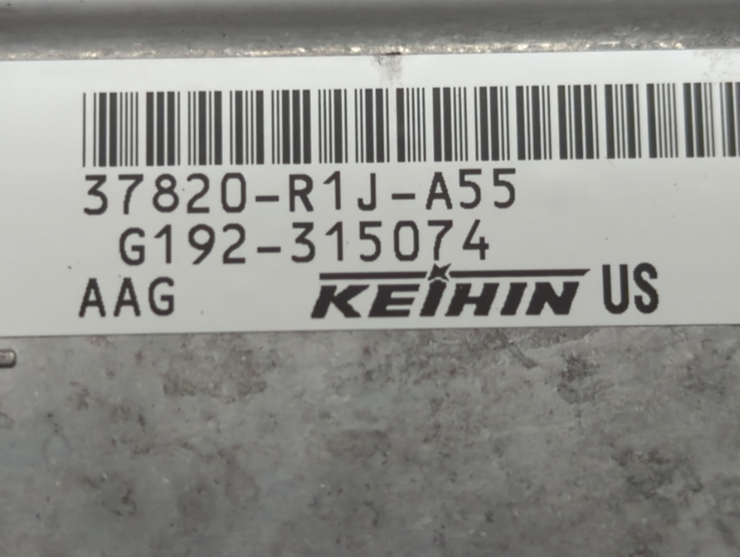 2014-2015 Honda Civic PCM Engine Control Computer ECU ECM PCU OEM P/N:37820-R1J-A55 Fits Fits 2014 2015 OEM Used Auto Parts 