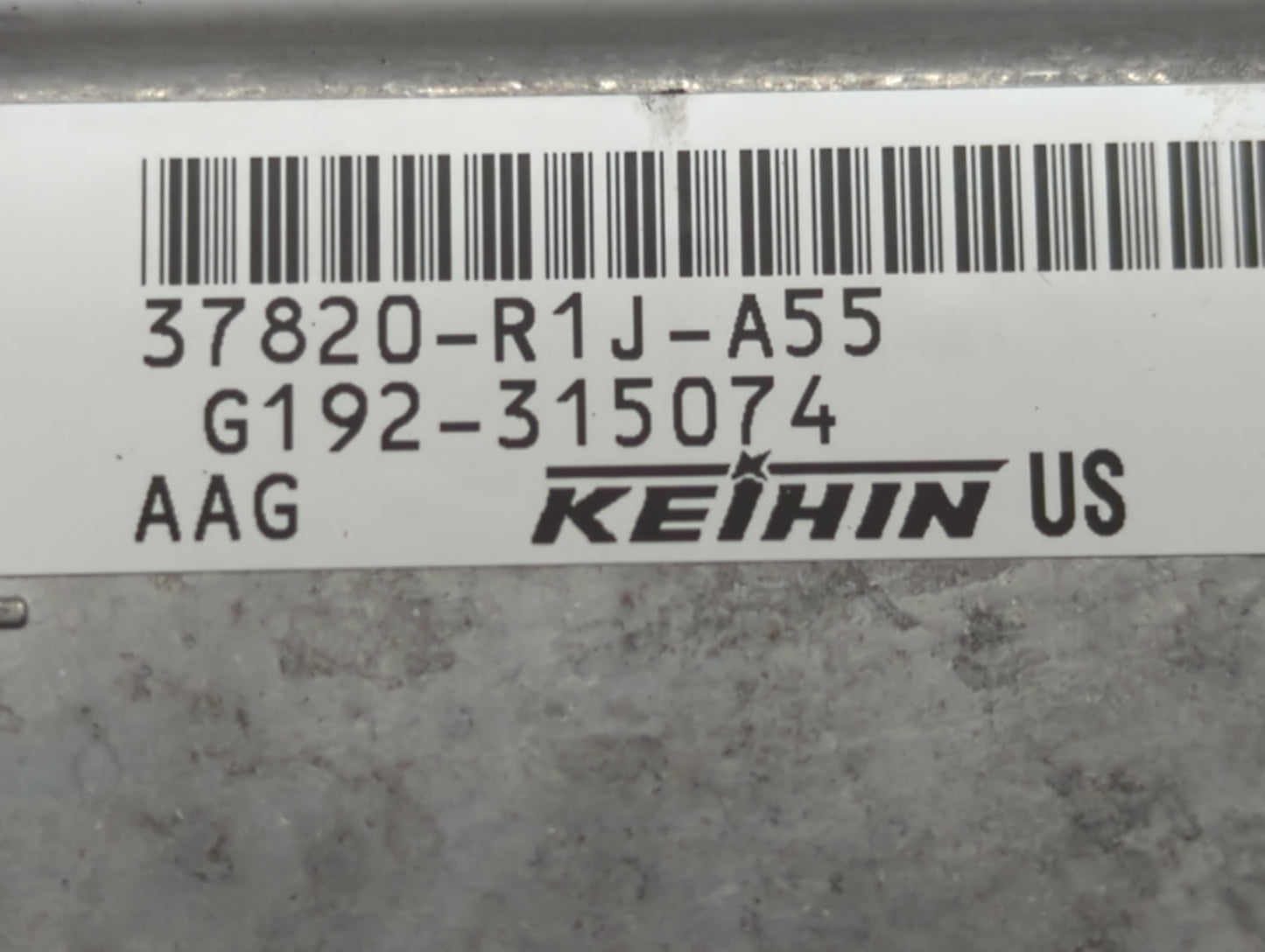 2014-2015 Honda Civic PCM Engine Control Computer ECU ECM PCU OEM P/N:37820-R1J-A55 Fits Fits 2014 2015 OEM Used Auto Parts 