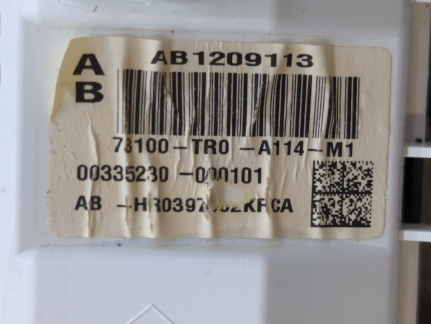 2012-2015 Honda Civic Instrument Cluster Speedometer Gauges P/N:78100-TR0-A132-M1 Fits Fits 2012 2013 2014 2015 OEM Used Aut