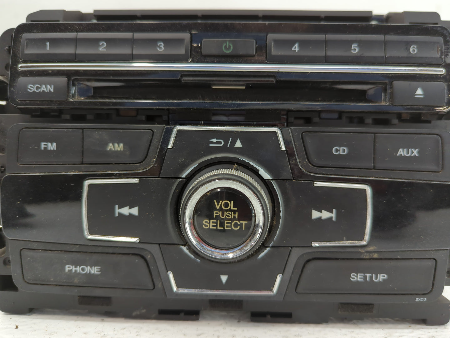 2013-2015 Honda Civic Radio AM FM Cd Player Receiver Replacement P/N:39100-TR3-A314-M1 Fits Fits 2013 2014 2015 OEM Used Aut