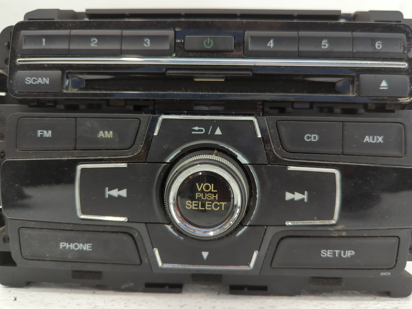 2013-2015 Honda Civic Radio AM FM Cd Player Receiver Replacement P/N:39100-TR3-A314-M1 Fits Fits 2013 2014 2015 OEM Used Aut
