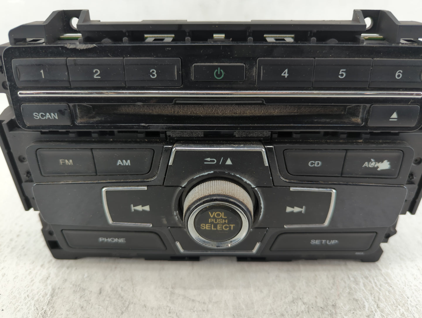 2013-2015 Honda Civic Radio AM FM Cd Player Receiver Replacement P/N:39100-TR3-A314-M1 Fits Fits 2013 2014 2015 OEM Used Aut