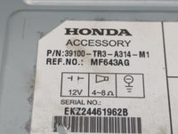 2013-2015 Honda Civic Radio AM FM Cd Player Receiver Replacement P/N:39100-TR3-A314-M1 Fits Fits 2013 2014 2015 OEM Used Aut