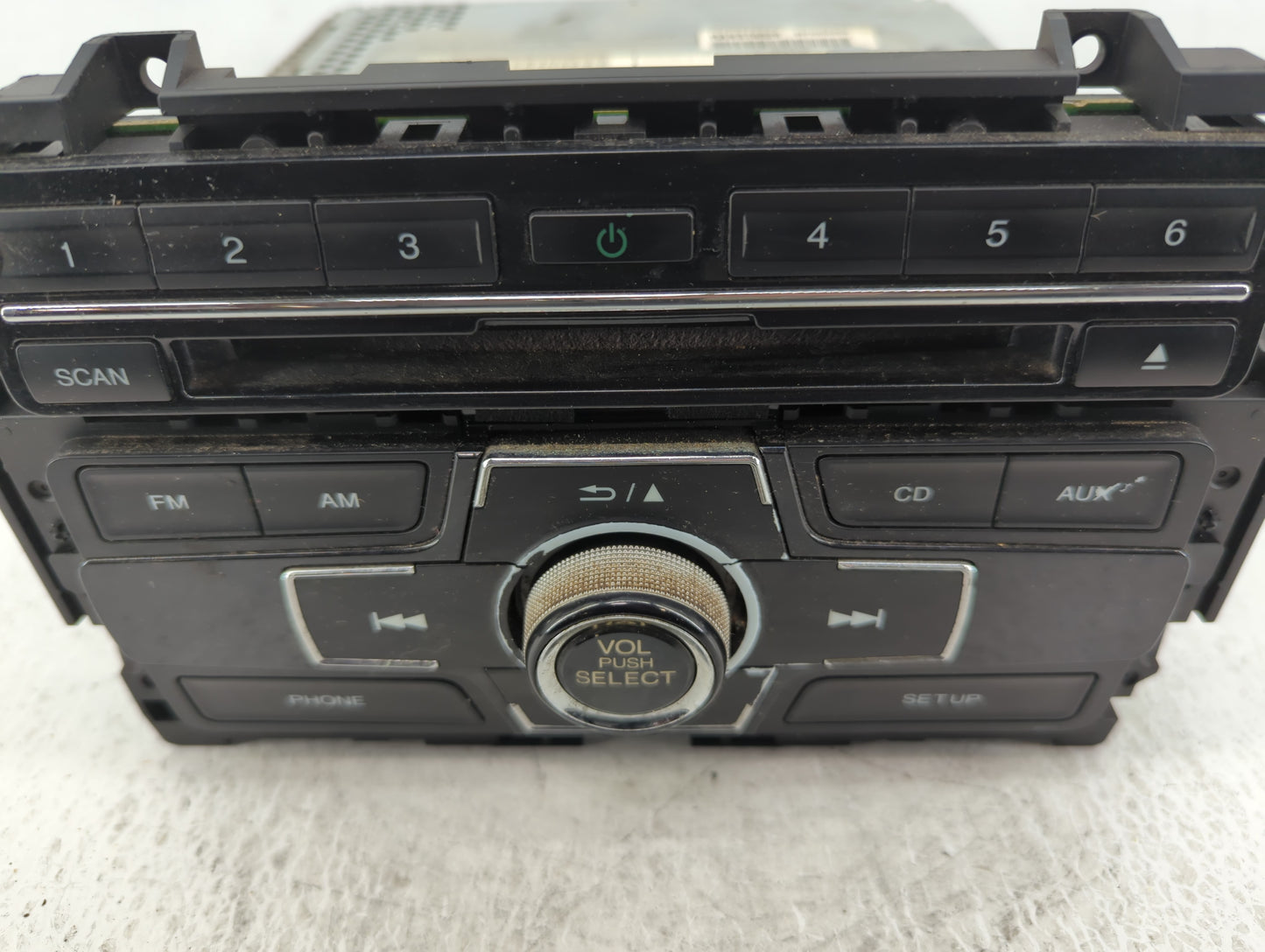 2013-2015 Honda Civic Radio AM FM Cd Player Receiver Replacement P/N:39100-TRS-A314-M1 Fits Fits 2013 2014 2015 OEM Used Aut