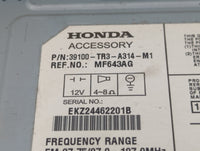 2013-2015 Honda Civic Radio AM FM Cd Player Receiver Replacement P/N:39100-TRS-A314-M1 Fits Fits 2013 2014 2015 OEM Used Aut