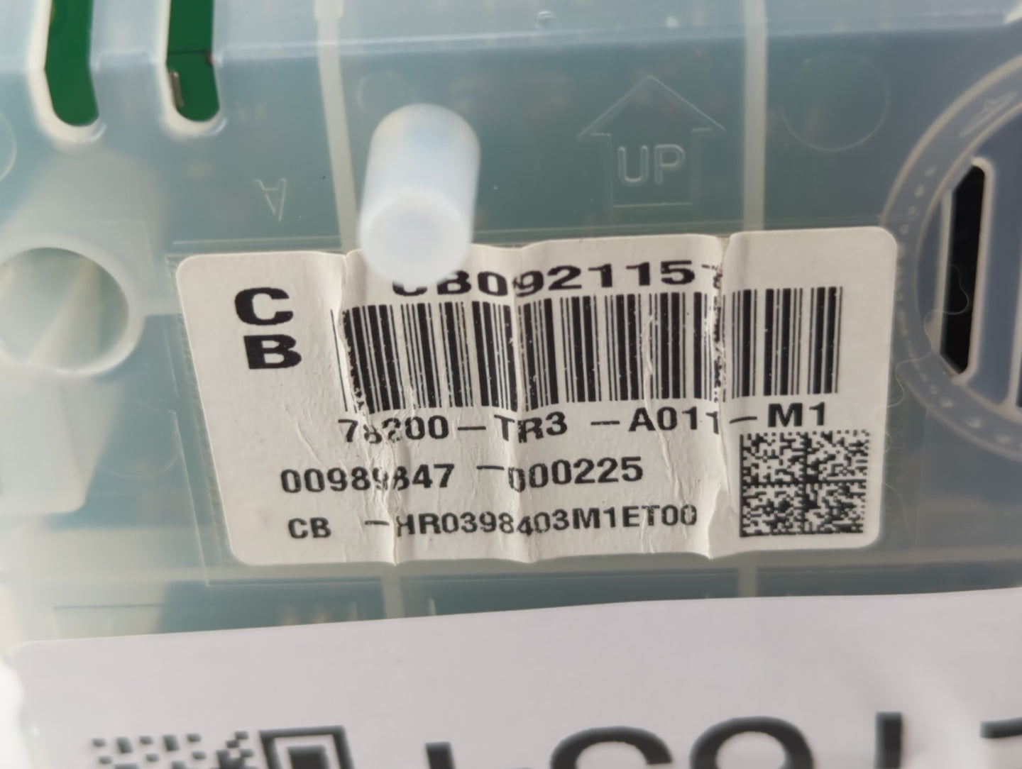 2014-2015 Honda Civic Instrument Cluster Speedometer Gauges P/N:78200-TR3-A011-M1 Fits Fits 2014 2015 OEM Used Auto Parts - 