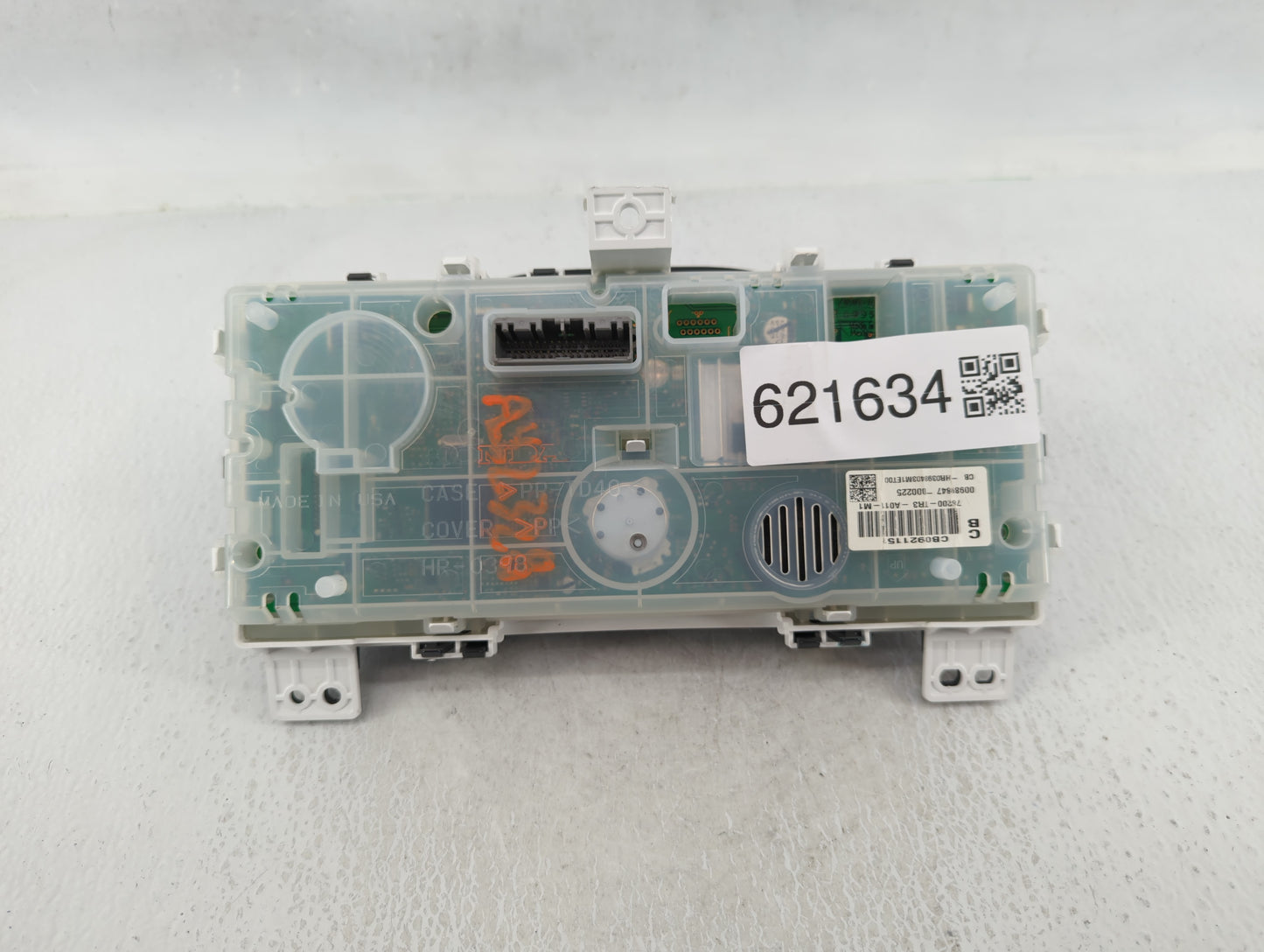 2014-2015 Honda Civic Instrument Cluster Speedometer Gauges P/N:78200-TR3-A011-M1 Fits Fits 2014 2015 OEM Used Auto Parts - 