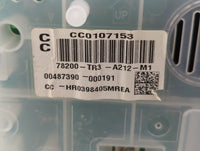 2012-2015 Honda Civic Instrument Cluster Speedometer Gauges P/N:78200-TR3-A212-M1 Fits Fits 2012 2013 2014 2015 OEM Used Aut