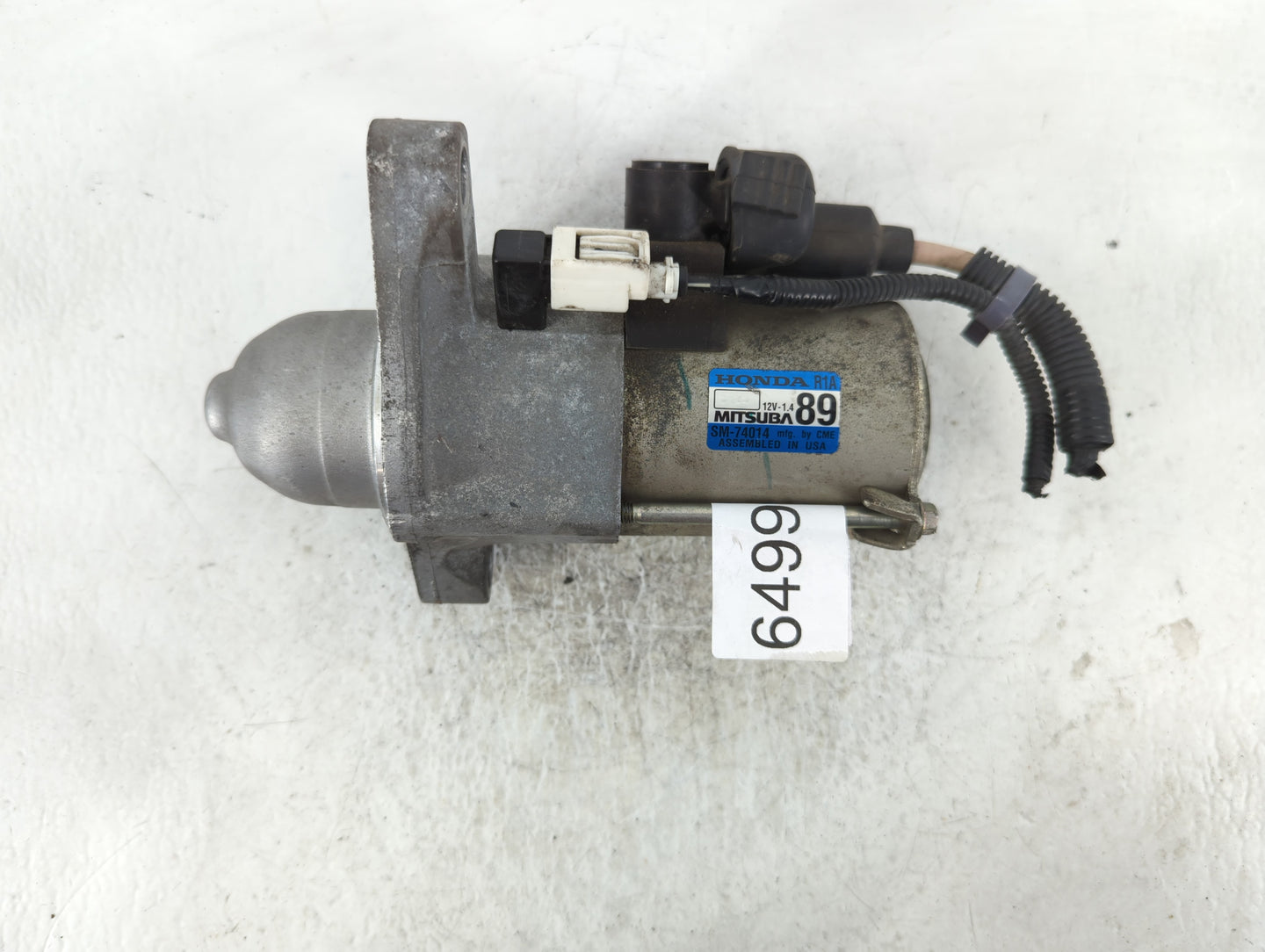 2013-2015 Honda Civic Car Starter Motor Solenoid OEM P/N:SM-74014 Fits Fits 2013 2014 2015 2016 2017 2018 2019 2020 2021 202