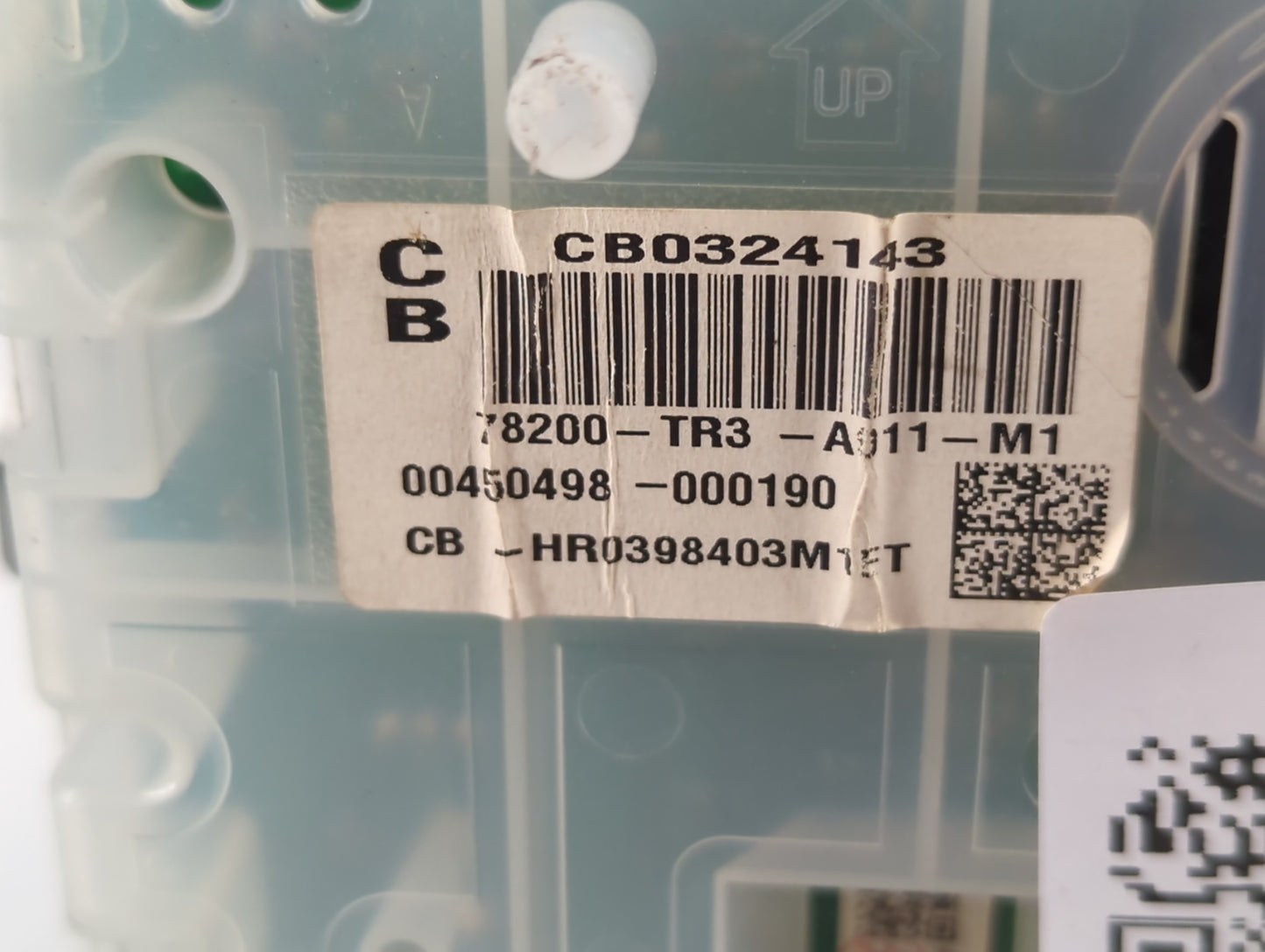 2014-2015 Honda Civic Instrument Cluster Speedometer Gauges P/N:78200-TR3-A011-M1 Fits Fits 2014 2015 OEM Used Auto Parts - 