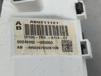 2012-2015 Honda Civic Instrument Cluster Speedometer Gauges P/N:78100-TR0-A114-C1 Fits Fits 2012 2013 2014 2015 OEM Used Aut