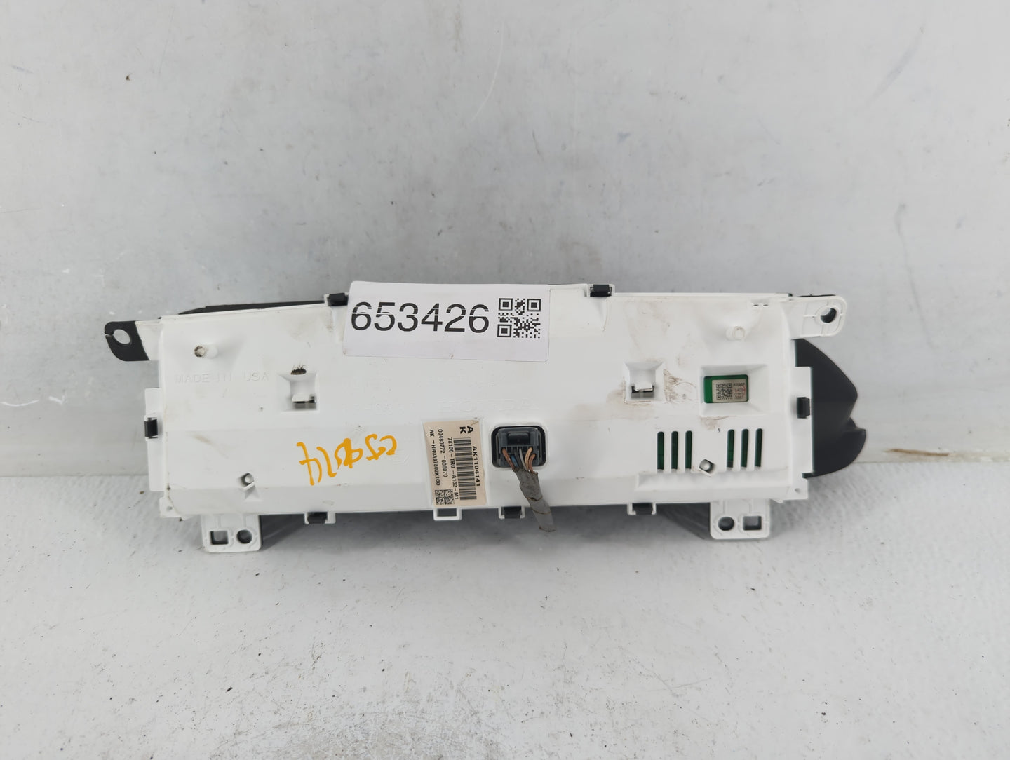 2014-2015 Honda Civic Instrument Cluster Speedometer Gauges P/N:78100-TR0-A132-M1 Fits Fits 2014 2015 OEM Used Auto Parts - 