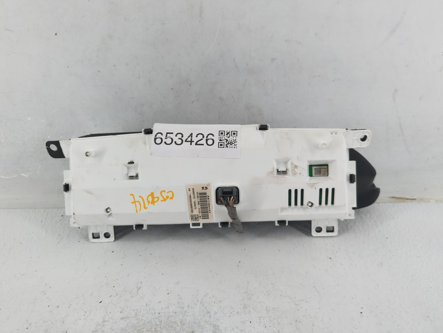 2014-2015 Honda Civic Instrument Cluster Speedometer Gauges P/N:78100-TR0-A132-M1 Fits Fits 2014 2015 OEM Used Auto Parts - 