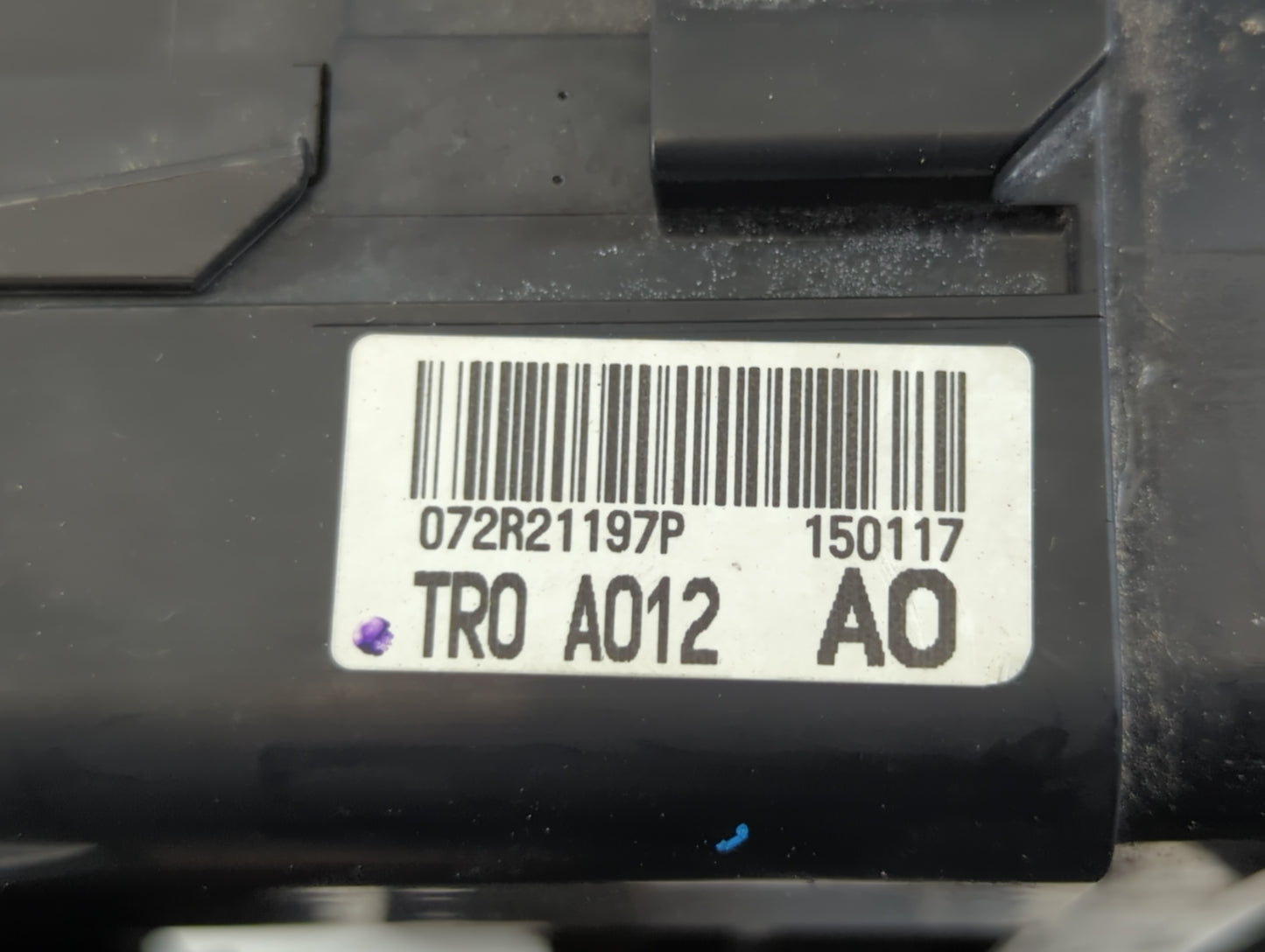 2012-2015 Honda Civic Fusebox Fuse Box Panel Relay Module P/N:072R21197P TR0 A012 A0 Fits Fits 2012 2013 2014 2015 OEM Used 