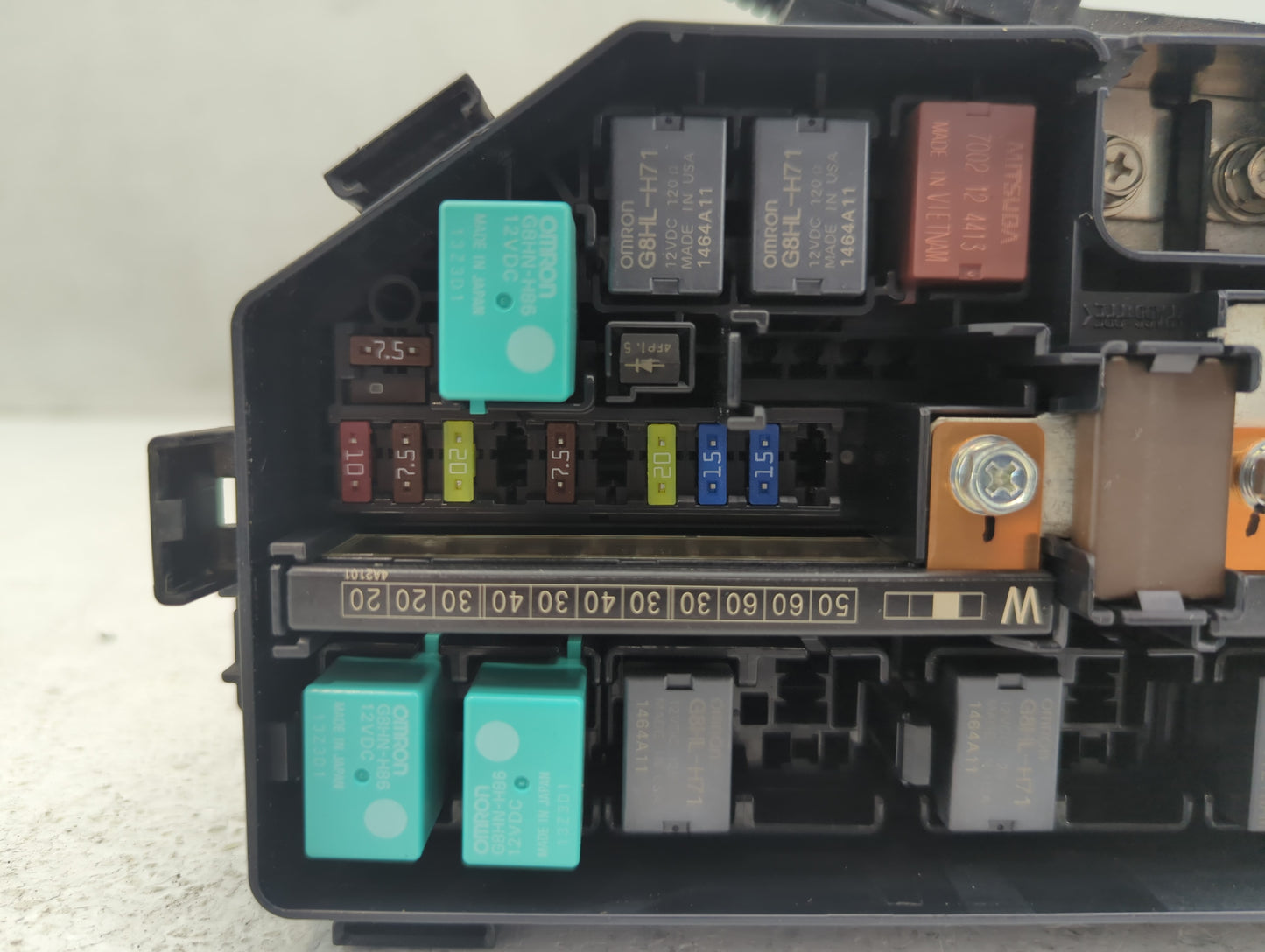 2012-2015 Honda Civic Fusebox Fuse Box Panel Relay Module P/N:TR0 A012 A0 Fits Fits 2012 2013 2014 2015 OEM Used Auto Parts 