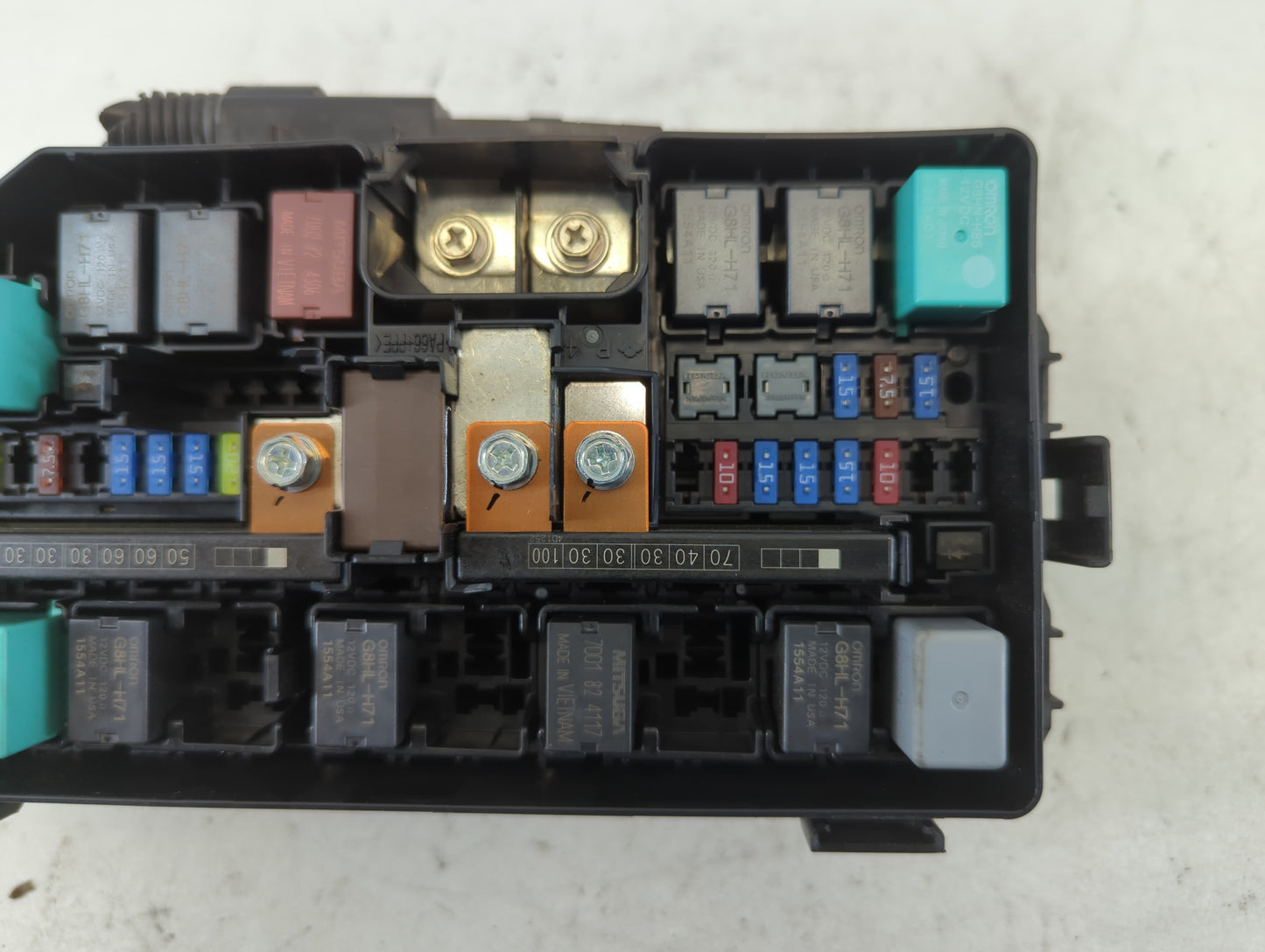 2015 Honda Civic Fusebox Fuse Box Panel Relay Module P/N:072R20WX66 TR0 A012 A0 Fits OEM Used Auto Parts - Oemusedautoparts1