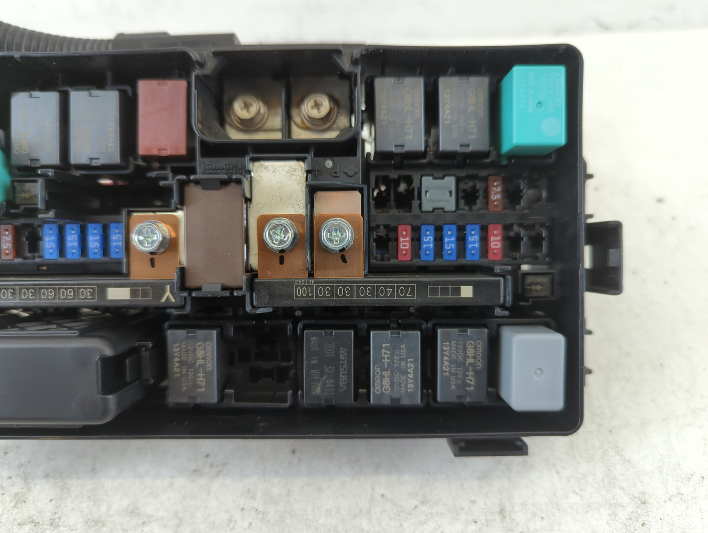 2012-2015 Honda Civic Fusebox Fuse Box Panel Relay Module P/N:072R11BFYG TR0 A012 A0 Fits Fits 2012 2013 2014 2015 OEM Used 