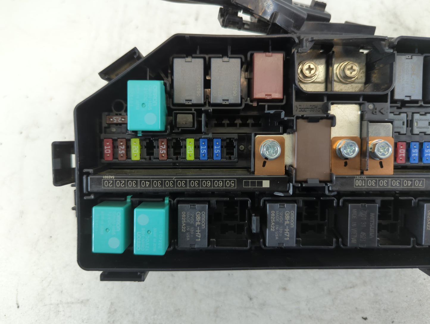 2012-2015 Honda Civic Fusebox Fuse Box Panel Relay Module P/N:072R21387T TR0 A012 A0 Fits Fits 2012 2013 2014 2015 OEM Used 