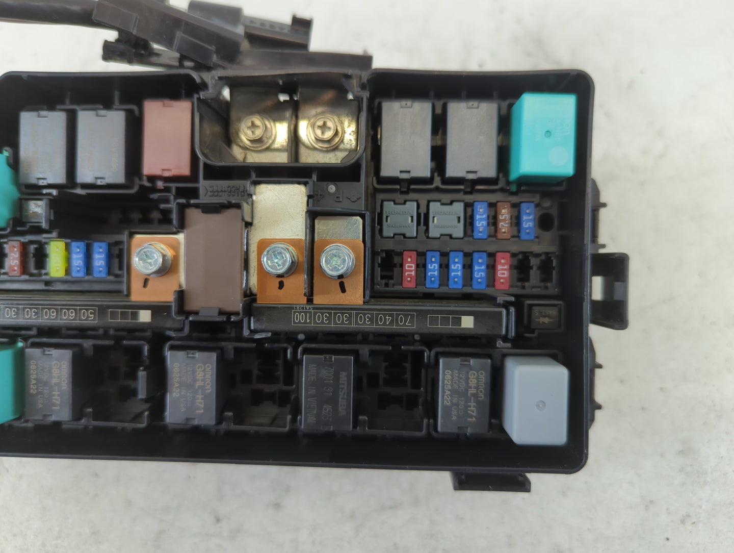 2012-2015 Honda Civic Fusebox Fuse Box Panel Relay Module P/N:072R21387T TR0 A012 A0 Fits Fits 2012 2013 2014 2015 OEM Used 