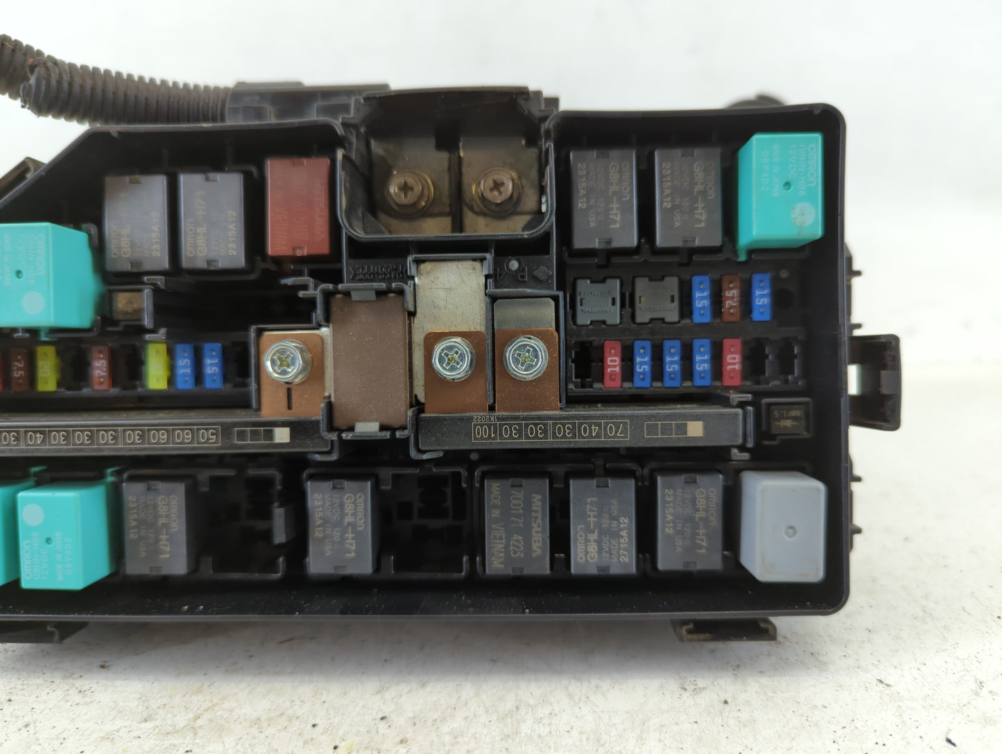 2012-2015 Honda Civic Fusebox Fuse Box Panel Relay Module P/N:072R213MYM TR0 A012 A0 Fits Fits 2012 2013 2014 2015 OEM Used 