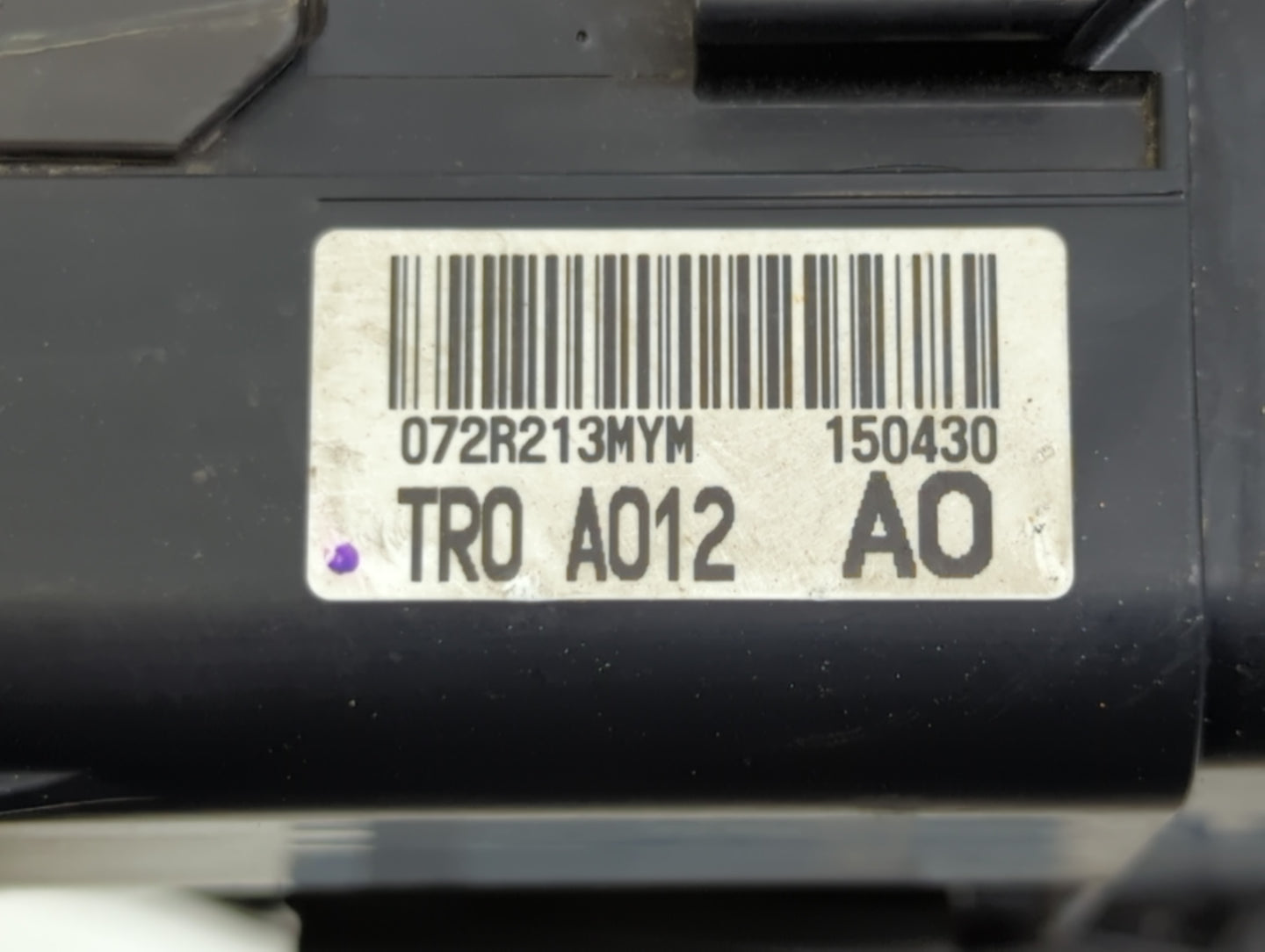 2012-2015 Honda Civic Fusebox Fuse Box Panel Relay Module P/N:072R213MYM TR0 A012 A0 Fits Fits 2012 2013 2014 2015 OEM Used 