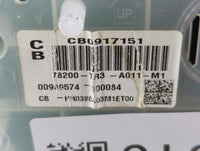 2014-2015 Honda Civic Instrument Cluster Speedometer Gauges P/N:CB0917151 78200-TR3-A011-M1 Fits Fits 2014 2015 OEM Used Aut