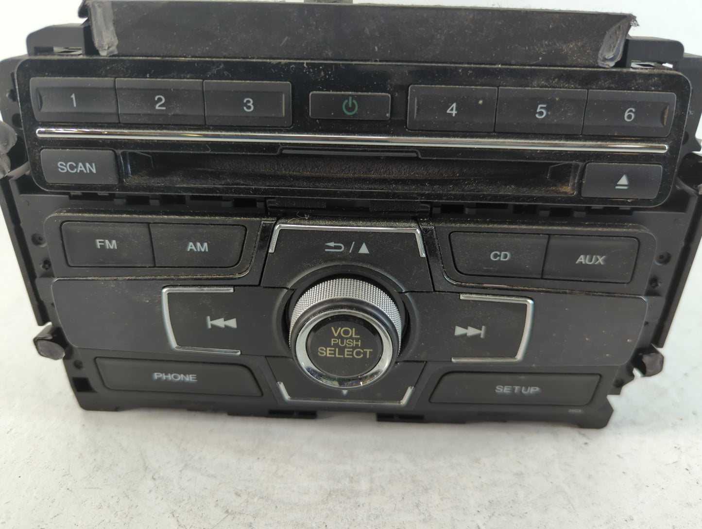 2013-2015 Honda Civic Radio AM FM Cd Player Receiver Replacement P/N:39100-TR3-A314-M1 Fits Fits 2013 2014 2015 OEM Used Aut