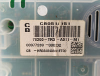 2014-2015 Honda Civic Instrument Cluster Speedometer Gauges P/N:78200-TR3-A011-M1 Fits Fits 2014 2015 OEM Used Auto Parts - 