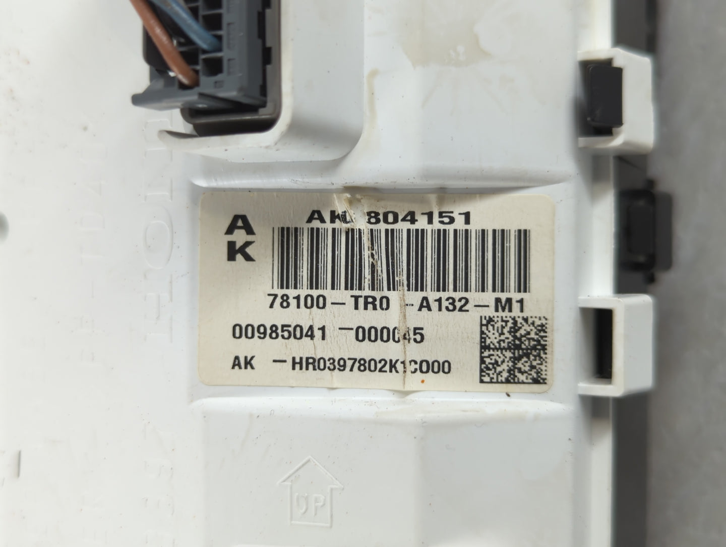 2012-2015 Honda Civic Instrument Cluster Speedometer Gauges P/N:78100-TR0-A132-M1 Fits Fits 2012 2013 2014 2015 OEM Used Aut