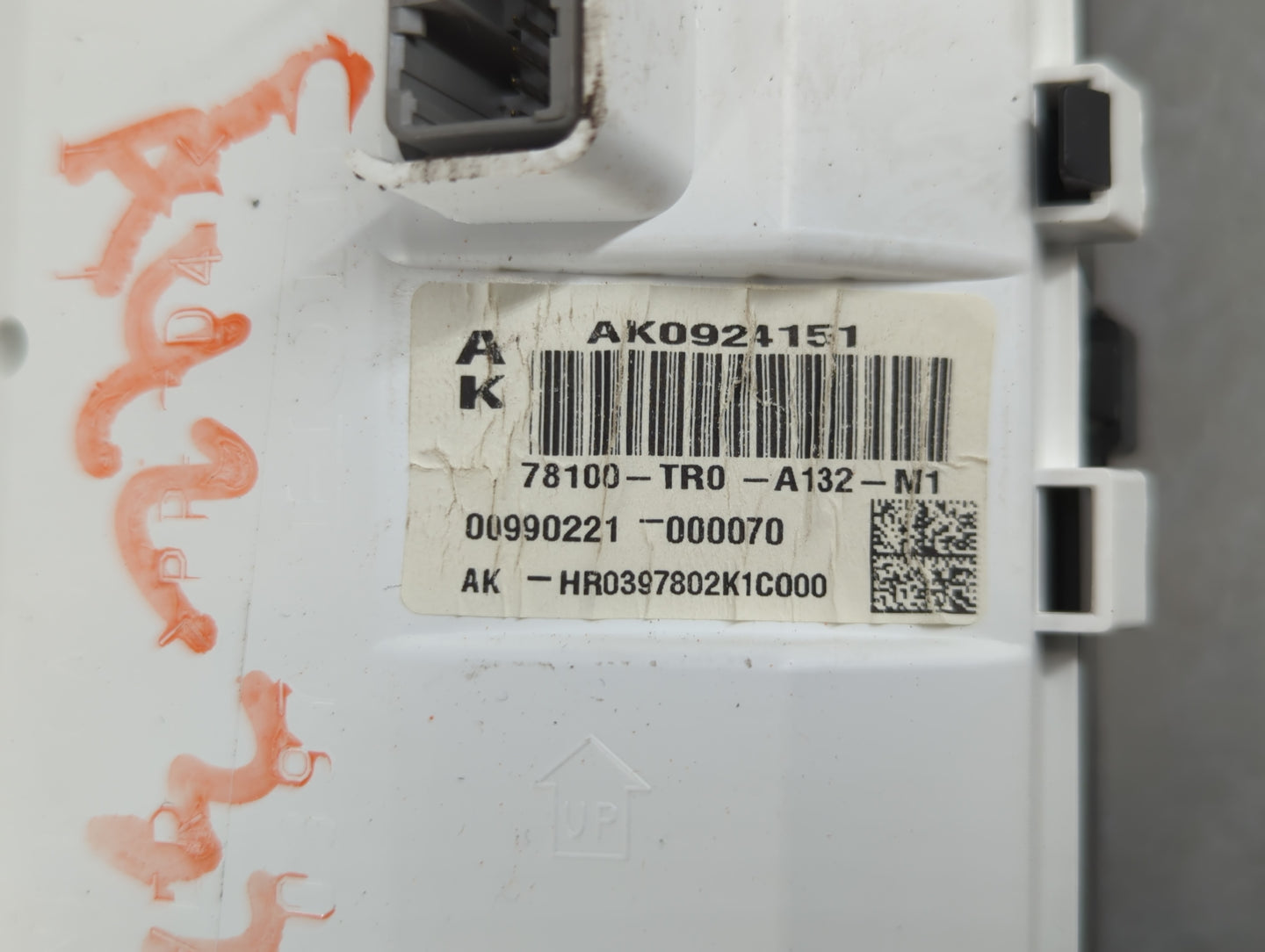 2012-2015 Honda Civic Instrument Cluster Speedometer Gauges P/N:78100-TR0-A132-M1 Fits Fits 2012 2013 2014 2015 OEM Used Aut