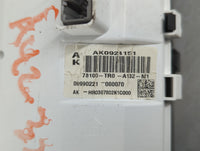 2012-2015 Honda Civic Instrument Cluster Speedometer Gauges P/N:78100-TR0-A132-M1 Fits Fits 2012 2013 2014 2015 OEM Used Aut