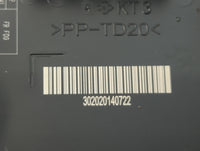2012-2015 Honda Civic Fusebox Fuse Box Panel Relay Module P/N:PP-TD20 302020140722 Fits Fits 2012 2013 2014 2015 OEM Used Au